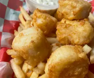 fried scallops